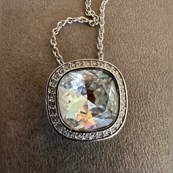 Swarovski crystal necklace. Vintage. Adjustable. - Picture 2 of 9